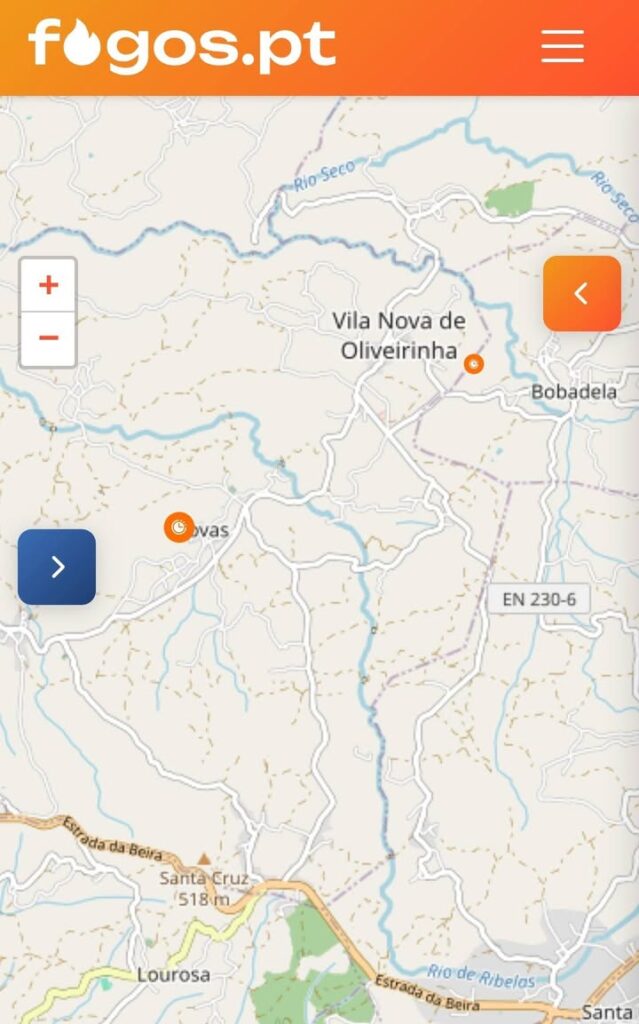 Dois incêndios praticamente ao mesmo tempo e a poucos quilómetros um do outro tiveram à poucos minutos a…