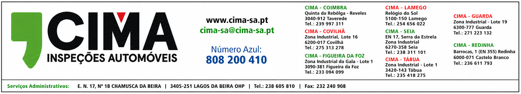 CIMA - Inspeções Automóveis
